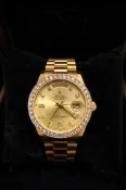 ROLEX 勞力士 118238 Day-Date 6.9T鑽面