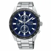 大高雄鐘錶城 seiko SK037 精工錶 criteria V176-0AV0B(SSC647P1)極致競速太陽能計時腕錶/藍面43mm｜樂天領券現折★全館特惠中★指定刷卡回饋10%