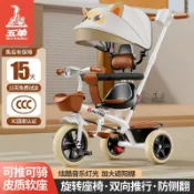 台灣出貨🚛免運 兒童腳踏車 兒童三輪車 幼兒手推車 兒童玩具 三輪車 1-3-6歲兒童多功能三輪車2大寶寶推車寶貝