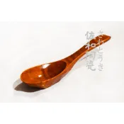 +佐和陶瓷餐具批發+【龜甲13.5木湯匙-日本製 XL13101-9】餐具 甜點 木匙 湯匙 餐匙 漆器