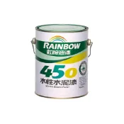 (店+)【虹牌】450 水性水泥漆 半光 白色-1加侖裝