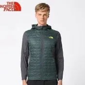 川山岳海 [ THE NORTH FACE ] 男 ThermoBall訓練保暖外套 綠 / FlashDry / NF0A365GHCD