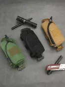 全球選品1館 生活百貨 戶外戰術手機包edc雜物包肩帶掛包molle小包登山