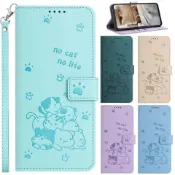 可愛掛繩掀蓋皮套 手機殼 適用三星 note20 Ultra note10+ note9 note8 note10ite