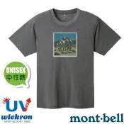 【mont-bell】男女 Wickron 吸濕排汗短袖T恤(穗高縱走) 1114709 DGY 深灰色