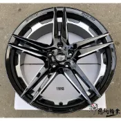 全新鋁圈 G-CORPORATION Style-757 19吋 5孔114.3 100 108 112 8J 9J 黑