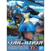(BANDAI)Pokemon 組裝模型 精靈寶可夢 神奇寶貝 利歐路 & 路卡利歐 公司貨(模力虹)