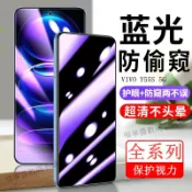 VIVO滿版抗藍光防偷窺保護貼 適用Y39 Y03 Y17S Y55S Y50 Y72 Y21 Y20 Y17 Y19