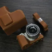 💥現貨💥適用索尼NEX5N相機包單肩皮套5t微單5r/nex-7/6/F3保護套18-55mm
