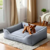 四季通用狗窩貓咪墊中大型犬寵物窩狗墊子可拆洗冬季保暖貓窩狗床貓窩 狗窩 寵物窩 寵物床