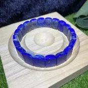 【Cozy 世界水晶原礦與茶】青金石石排 39-1(佛教中被稱為琉璃是佛教七寶之一)