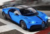 【馳行潮品館】黑曼巴  1:18   布加迪 Bugatti Chiron  凱