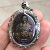 ［多寶齋佛牌］🇹🇭古巴文春 2559 師父自身 乘龍觀音
