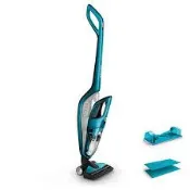 展示機!!!【Philips 飛利浦】3合1拖地吸塵器 (除塵除螨升級版)無線充電式吸塵器(FC6407/31)