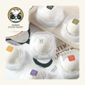 【開發票】《福谷栗烘焙》1粒/2粒/4粒裝 草莓大福 麻糬 雪媚娘 泡芙盒 透明西點包裝盒 蛋黃酥塑膠盒