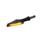 【KOSO】小無限 序列式 LED 方向燈 方向指示燈 車燈(霧黑 / LED：琥珀光 / 燈殼：燻黑殼)