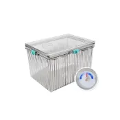 (店+)【Kamera 佳美能】6.7L 公升 免插電氣密防潮箱(LH型 附濕度計 50g 乾燥劑一入 收納箱)