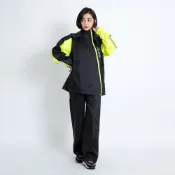 BrightDay Double雙拉鍊斜開兩件式雨衣 螢光  兩件式雨衣 雨衣 斜開拉鍊 雙拉鍊《淘帽屋》
