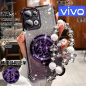 新升級四角氣囊 防摔殼 發財旋轉支架 磁吸 手機殼 適用於 vivo Y28S Y27 Y29S Y03 Y04 Y21