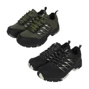 【DIADORA】MIT防潑水登山鞋 男鞋 運動鞋 越野鞋 軍綠/黑米(台灣製造 雙重防潑水 反光 保護後跟 止滑)