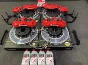 布雷博brembo刹車卡鉗改裝GT6鮑魚f50 ap9040 MP 18z amg正品套裝
