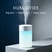 加濕器 小夜燈 水氧機 超音波 負離子香薰器香氛 薰香機 噴霧器 用於房間 辦公室 汽車