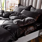 (店+)蝦米寢具 萊賽爾 60支/特大/床包組/素色 6x7尺/天絲 床包 加高35公分/單人床包 雙人床包/加大/四件組/被套