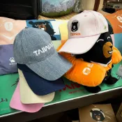 喔熊 OhBear TAIWAN 鴨舌帽 帽球帽 紀念帽 交通部觀光署 喔熊商品專賣店 TR台灣鐵道