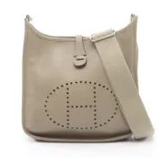 【DOKODEMO】【二手】愛馬仕 HERMES Evelyne 3 Trois PM 單背包 Sage Sage 其他 Evelyne 3PM Sage 女士二手 A