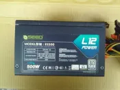 售 種子(SEED) L12 POWER 500瓦 電源供應器 @12CM風扇@ 80PLUS