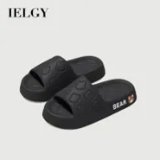 IELGY卡通拖鞋女家居情侶防滑夏季棕熊