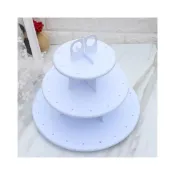 (店+)嚴選~台灣現貨 棒棒糖展示架 手提甜點架 法式甜點展示架 點心架 手提式蛋糕架  烘焙用品 甜點展示架 杯子蛋糕三層架