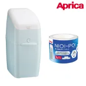 【Aprica 愛普力卡】 NIOI-POI強力除臭尿布處理器(內含膠捲1入) 搭專用替換膠捲3入