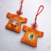 客製化 小神衣 神衣 神明衣 妈祖 香火袋 來圖定制 可打開 獨立包裝 結緣品 小神衣 挂饰 台湾 香囊 香包 织绣工艺