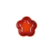 【Le Creuset】瓷器花型盤-小-12cm(火紅辣椒)