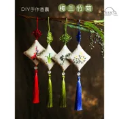 【全場客製化】 龍年香囊桂花香包DIY材料包客製荷空袋手工車用中藥驅蚊香袋御守