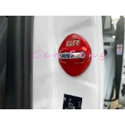 涔峰ＣＦ☆  (紅) COROLLA CROSS 門鎖扣蓋 不鏽鋼 保護蓋 六角鎖蓋 AURIS ALTIS RAV4