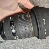【千代】Sigma適馬 20mm F1.8 EX DG 佳能口 外觀如圖所示 實