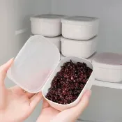 【晴安居】可冷凍微波分裝保鮮盒 五穀糙米飯雜糧白飯分隔收納盒(10入)