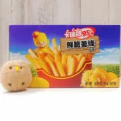 (店+)【卡迪那】95℃ 鮮脆薯條鹽味 60公克 10入 (鹽味 鮮脆 薯條 低溫真空油炸)