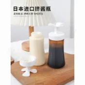 日本進口擠醬瓶可倒置蜂蜜瓶分裝番茄沙拉醬煉乳擠壓瓶醬料瓶防漏