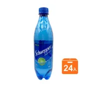 【康是美官方網購】Schweppes舒味思萊姆口味氣泡水500mlx24入