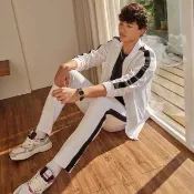 【LE COQ SPORTIF 公雞】吸濕排汗 針織運動長褲 男女款 3色 LWX81571_LWX82571