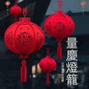 🔥免運🔥熱賣好物📣蛇年大吉 新年裝飾品燈籠批髮過年掛件商場室內紅燈籠簡約春節裝飾福字宮燈春節裝飾專用