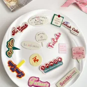 客製化 蛋糕插牌 網紅蛋糕logo插牌定製烘焙甜品標籤提拉米蘇裝飾插卡生日快樂卡片
