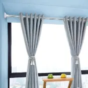 【G+ 居家】1入不鏽鋼多功能伸縮桿140-260cm