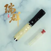 【瑞群煙具】台灣現貨附發票火速發貨  6mm丹尼古特Denicotea濾嘴 白大理石 PB-002 過濾焦油 扁嘴濾嘴