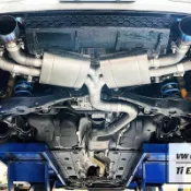 KP擎利國際 VOLKSWAGEN Golf R (MK7/7.5)VVS排氣管 鈦合金電子閥門中尾段 實體店面
