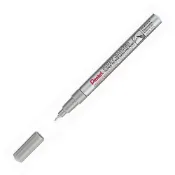 【史代新文具】飛龍Pentel MFP10-Z 0.6mm 銀色 極細字油漆筆