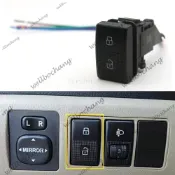 Mazda 1pc 汽車 24V 中央門鎖開關按鈕適用於馬自達 3 MX5 323 RX8 適用於馬自達 6 CX7